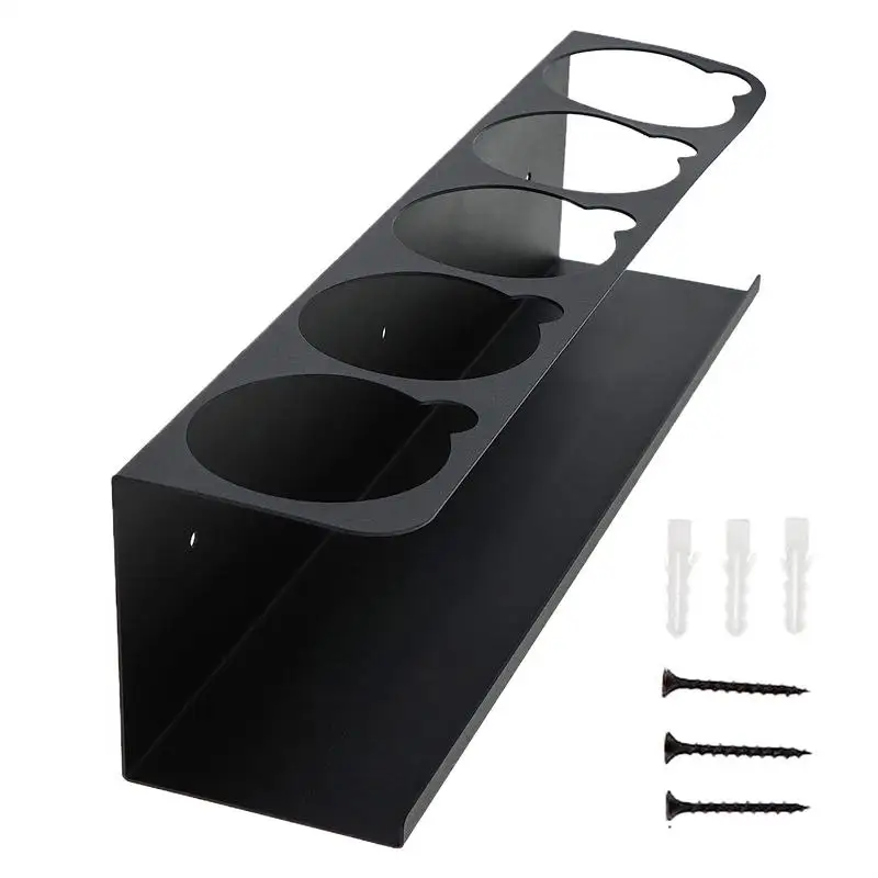 

Grease Tube Holder Adhesive Nozzle Wall Rack Multi-Layer Compartment Caulk Tube Holder Rack For Garage Home Industry Wrench