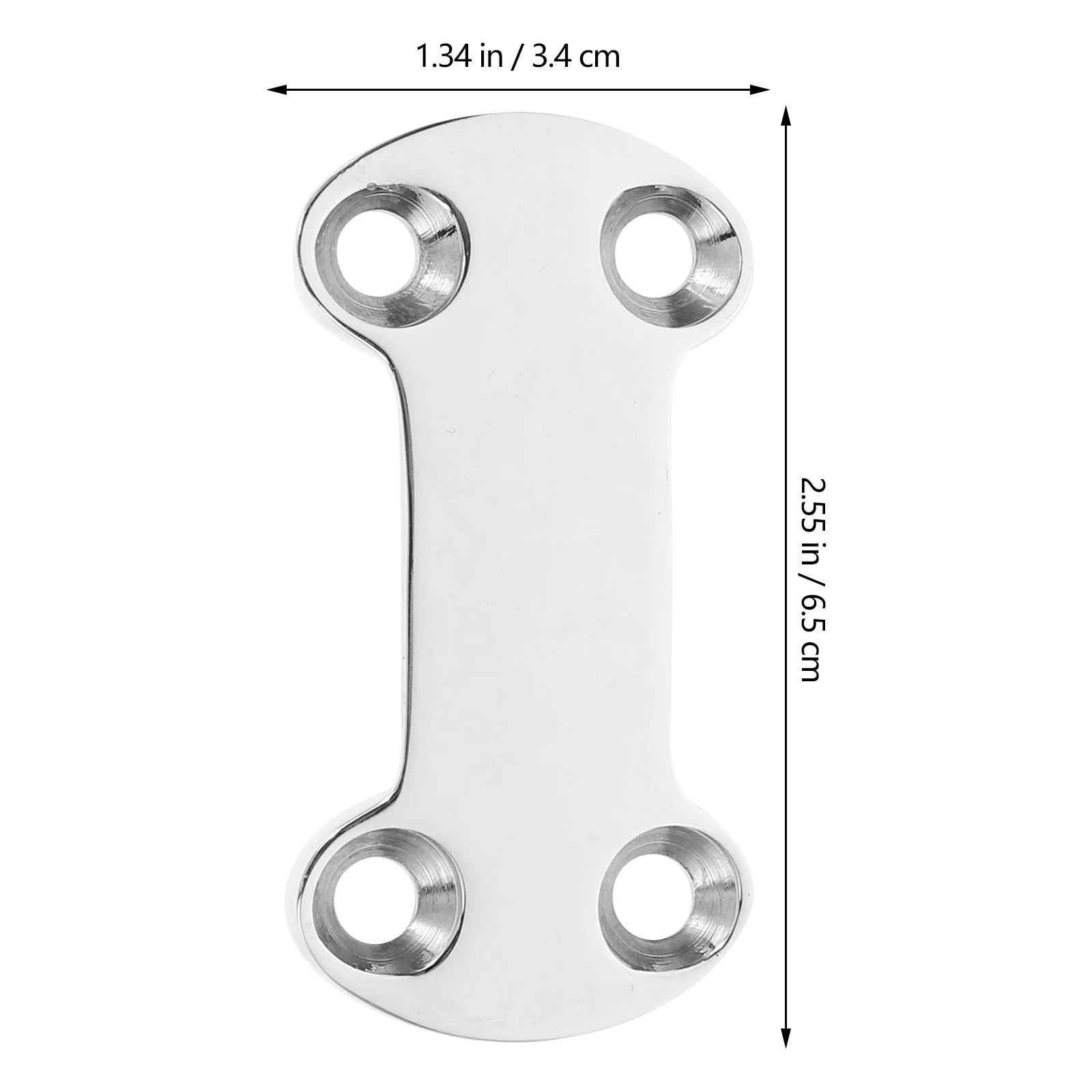 لوحة تثبيت من الفولاذ المقاوم للصدأ تدوم طويلاً، إمداد حزام السطح المصقول لشد لوحة تثبيت الحزام