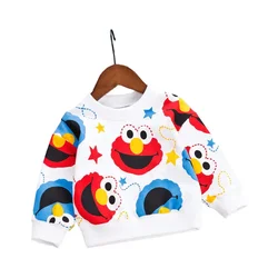 T-shirt à manches longues imprimé lapin pour enfants, vêtements de printemps pour enfants, t-shirts en Y pour garçons et filles, costume de marque, automne, nouveau