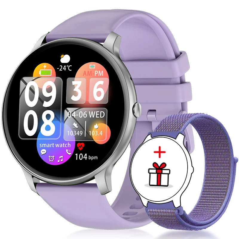 

LIGE New Smart Watch Women Men Bluetooth Call Sports Fitness Watches Heart Rate Health Monitor Smartwatch Ladies For iOS Android