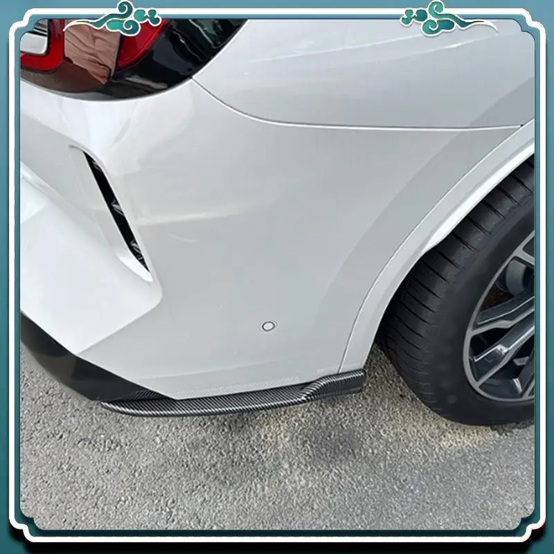 

Premium Car Rear Bumper Lip Diffuser Splitter Winglet Apron Spoiler Replacement For BMW 3 Series X3 G01 LCI M Sport 2022+ Carbon
