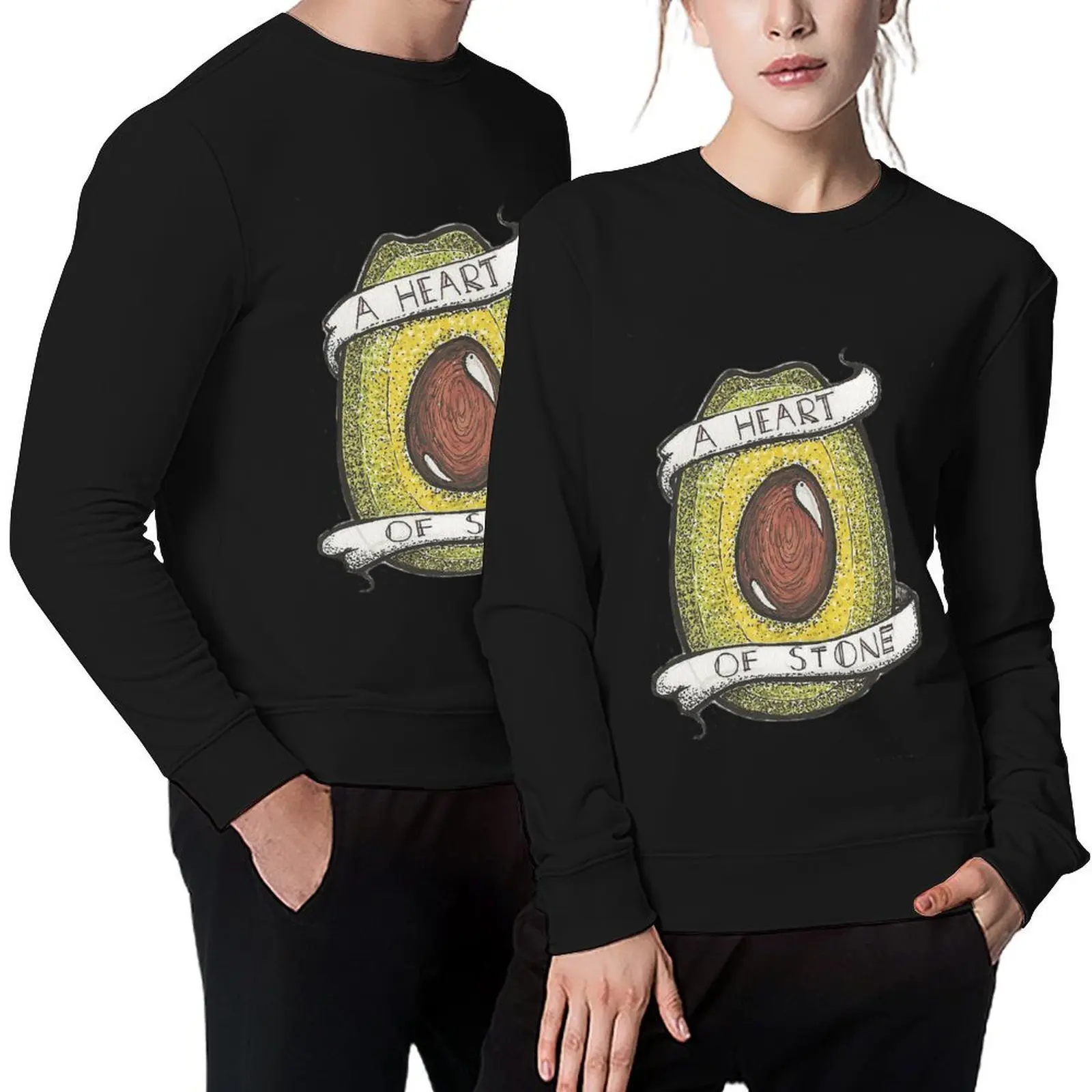 

Avocado, Baby! Pullover men's sweat-shirt set japanese style aesthetic clothing autumn clothes oversize sweatshirt