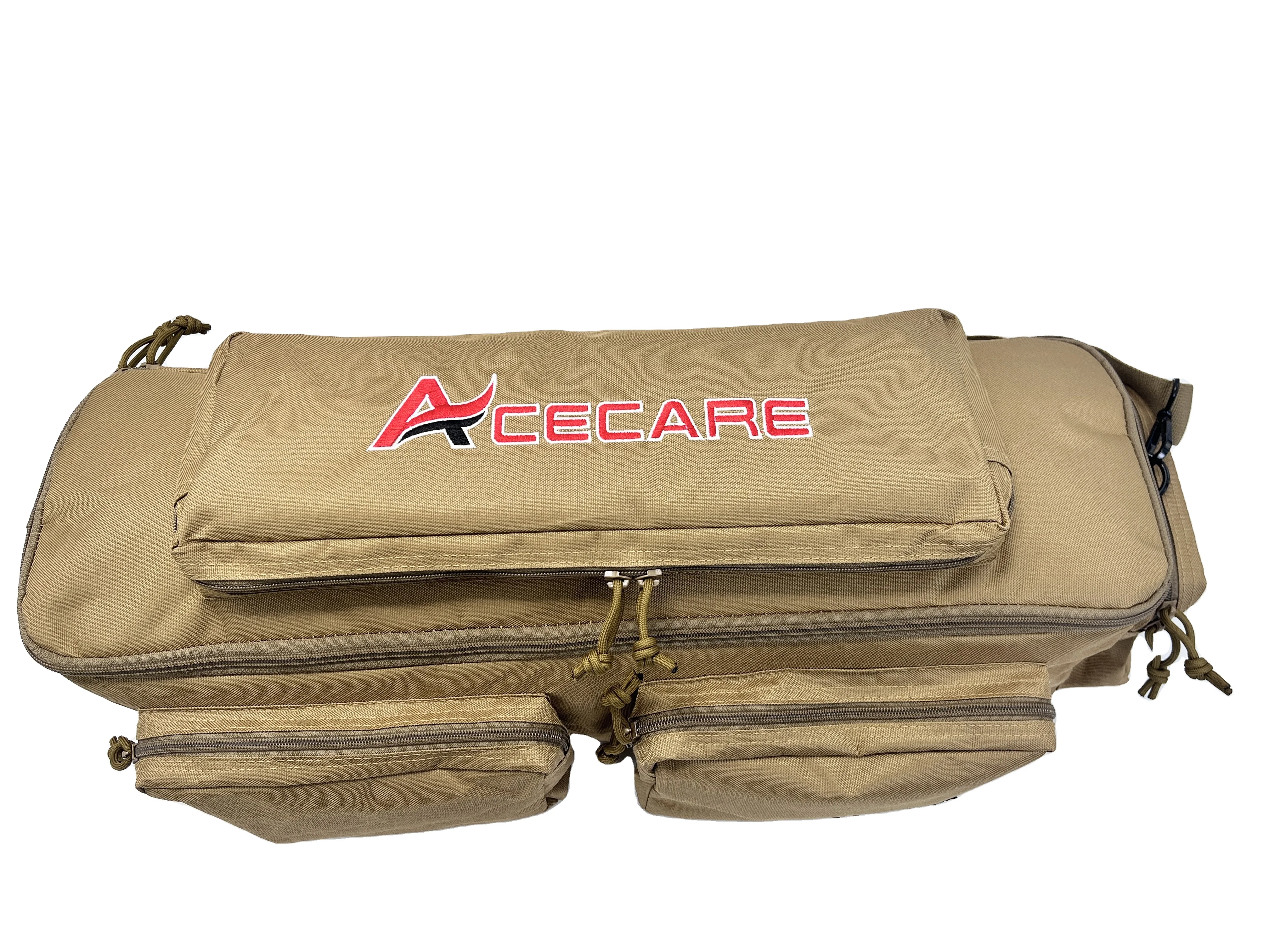 ACECARE 6.8L/9L/12L Cylinder Bag Carbon Fiber Tank Protective Case Backpack Bag for Scuba Diving Tank Baggable Valve Khaki