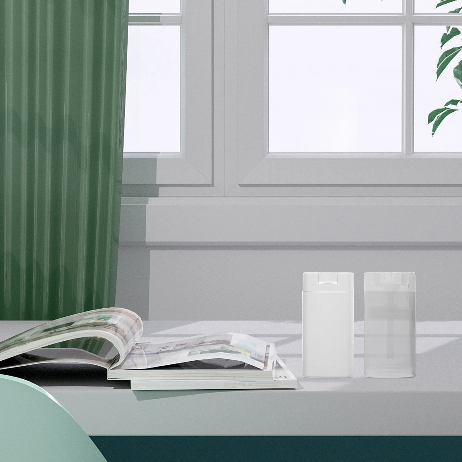 12 szt. Butelki dozujące krem, wielokrotnego użytku, plastikowe, szczelne, podróżne pojemniki na pasty, kosmetyki, tubki do deodorantów