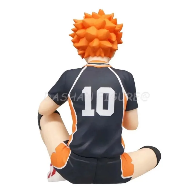 Anime Haikyuu!! Car Ornaments Shoyo Hinata Tobio Kageyama Action Figure Room Decorations 12cm Collectible Model Toys for Gifts