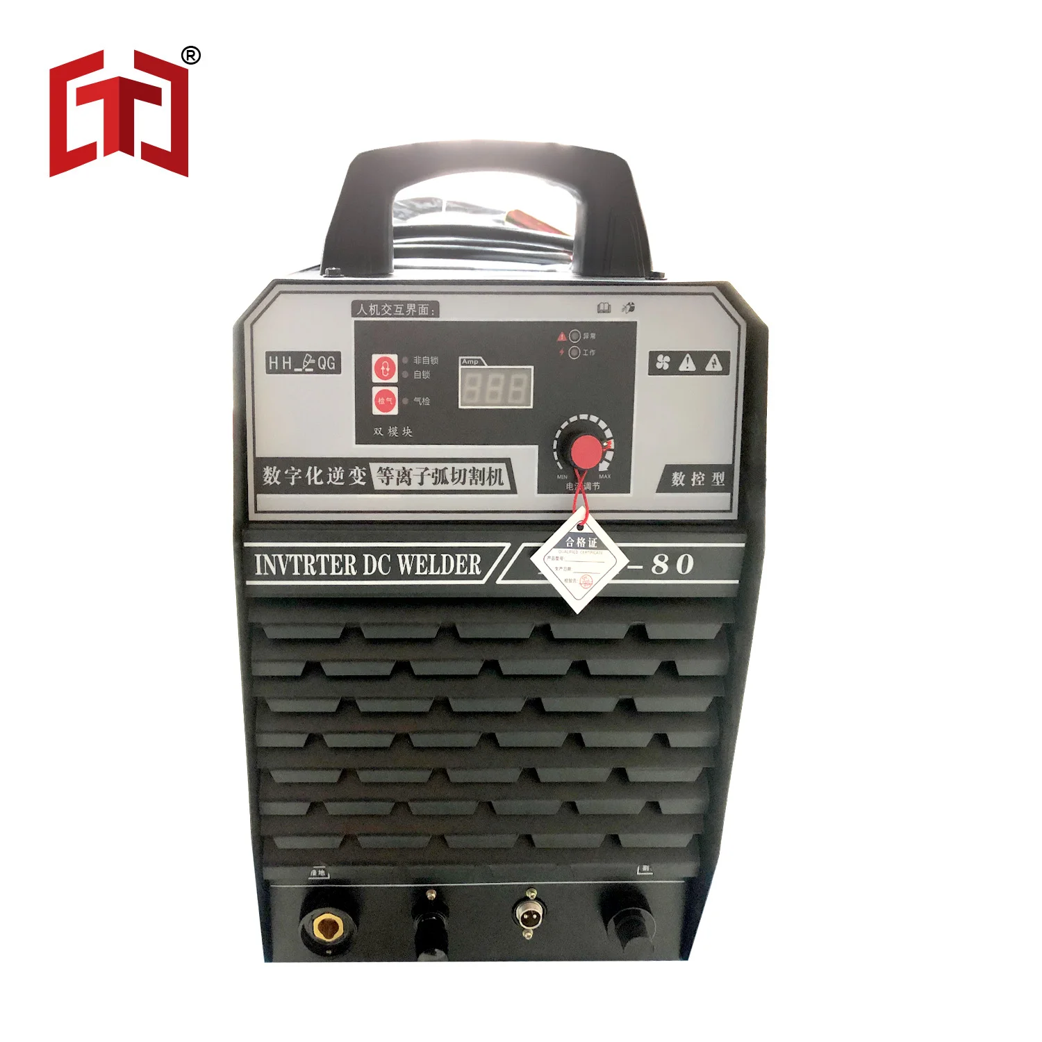 Low Cost Inverter Plasma Cutter Power Source 80IGBT 220V With 8m Blackwolf Torch For CNC Metal Plasma Cutting Machine