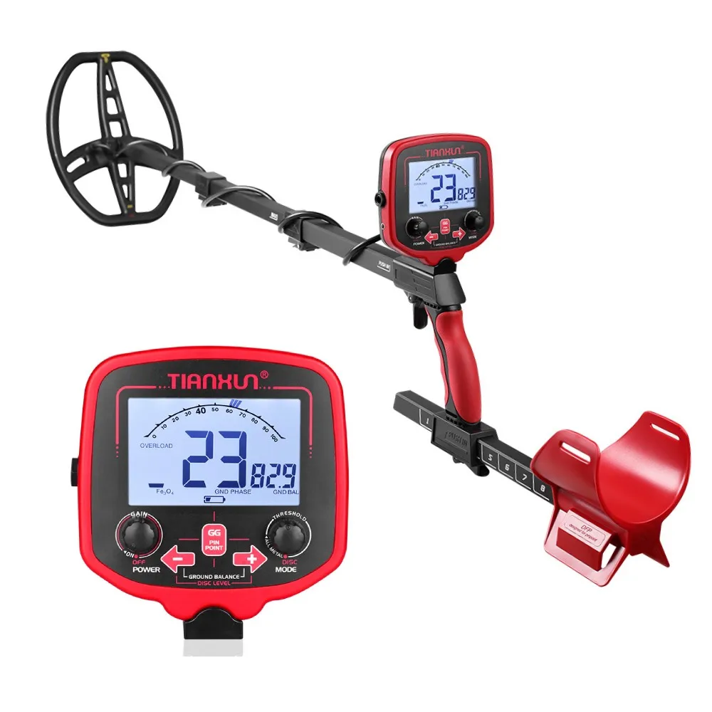 New Version Precious TX850ZL Gold Metal Detector Backlight LCD Expedition Underground Outdoor High Precision Treasure Hunting