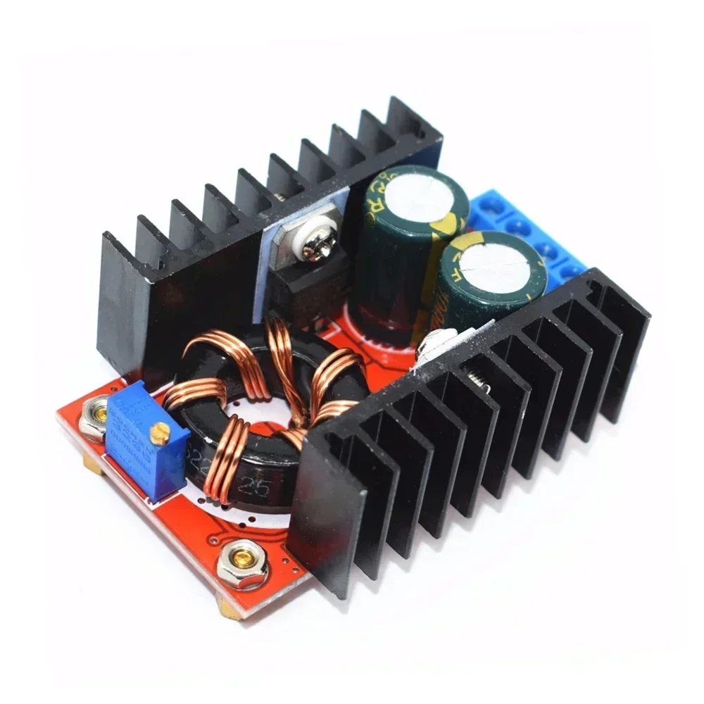 1Pcs 150W DC-DC Boost Converter Step Up Power Supply Module 10-32V To 12-35V 10A Laptop Voltage Charge Board