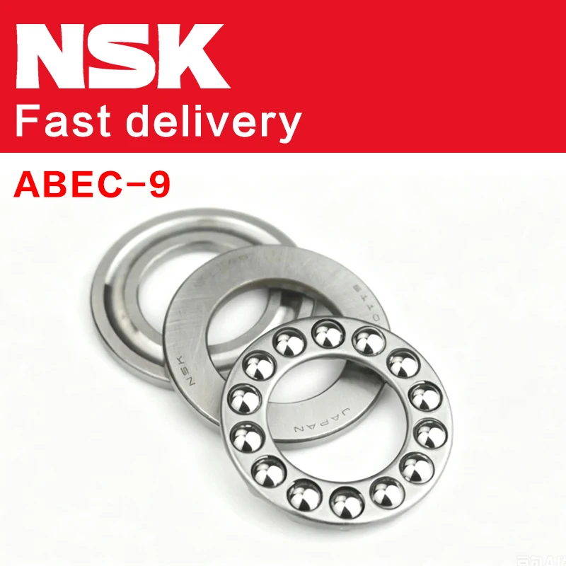 Original Japan NSK bearing 51100 51101 51102 51103 51104 51105 51106 51107 51108 51109 51110 Precision thrust ball bearing