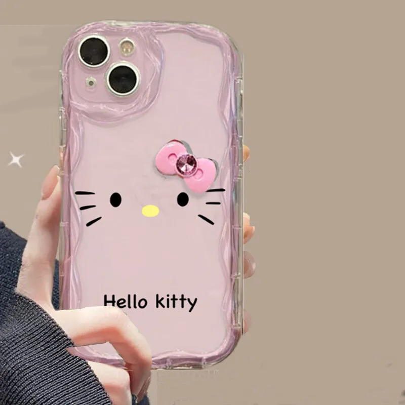 Hello Kitty Case For Samsung Galaxy A06 A05 A05S A53 A33 A52 A72 A73 A13 A12 A31 A51 A71 A04E A04 A50 A30 A03 Core A21S A22 A23