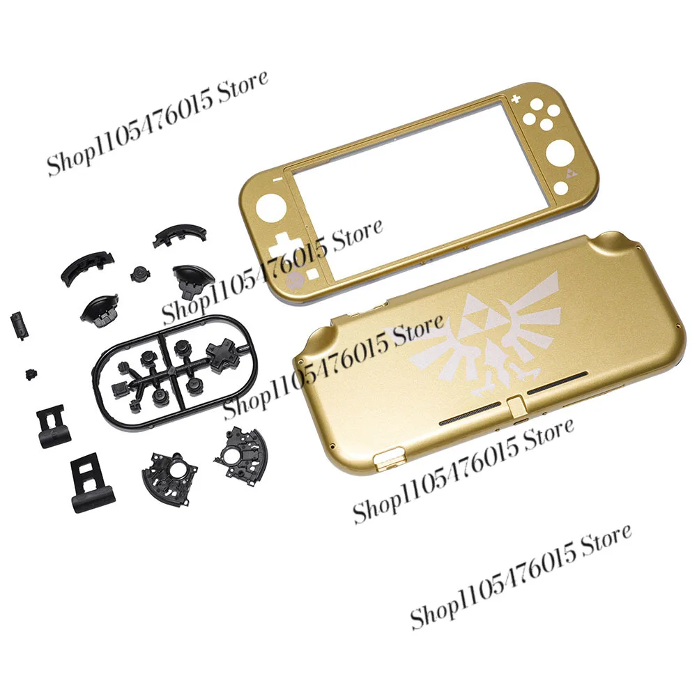 Image of Ersatz-Handheld-Controller-Gehäuse mit Displayschutz und ABXY-Tasten für Nintendo Switch Lite Konsole Themen-Spiel