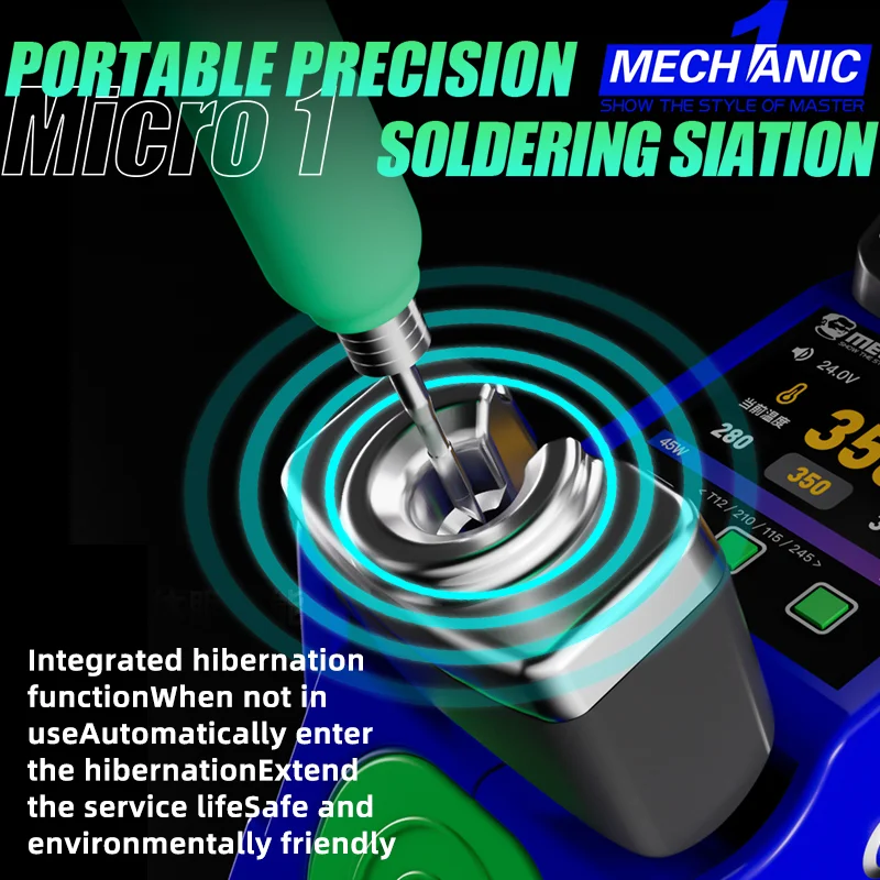 

Подставка для паяльника MECHANIC MICRO 1 C210 для сварочной ручки C210/C245/C115, инструменты для ремонта припоя