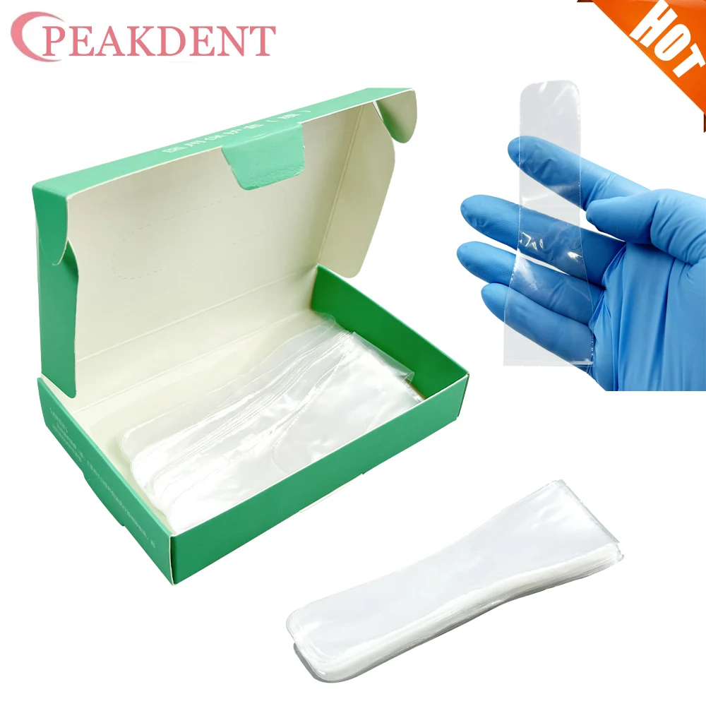 

300pcs Dental Lab Protective Film Cover Sleeves Panoramic X-ray Bite Block Disposable Covers Sterile Dental Instrument Covers