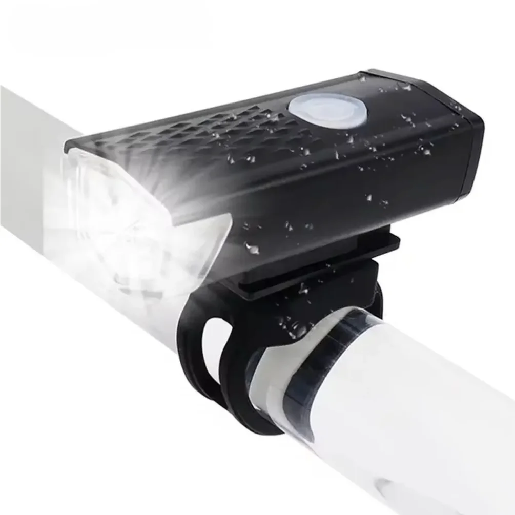 

MTB Bike Front Lights USB LED Rechargeable Waterproof Mountain Bike Headlight Bicycle Light Warning Cycling Accessories