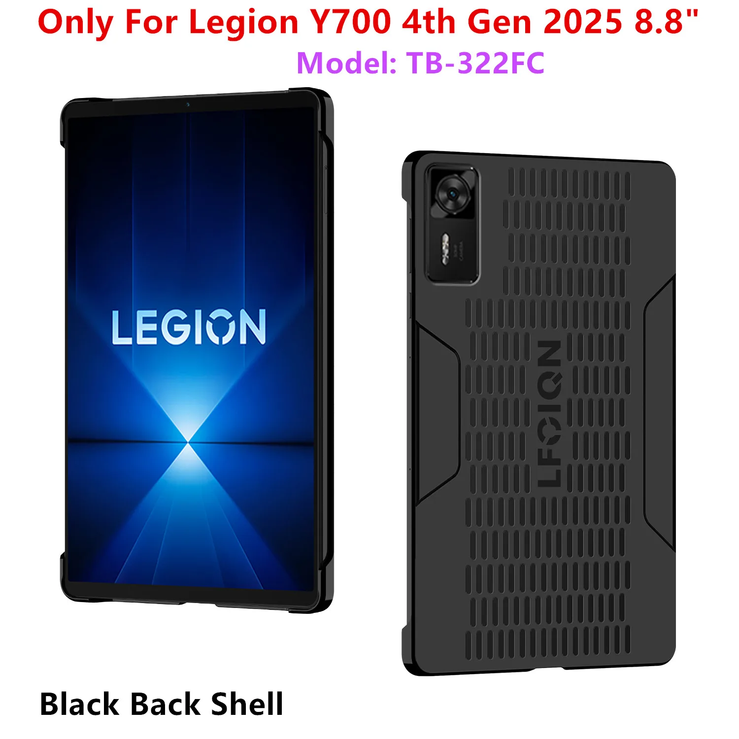 レノボ LEGION Y700 2026 ケース 第5世代/第4世代 8.8インチ TB322FC