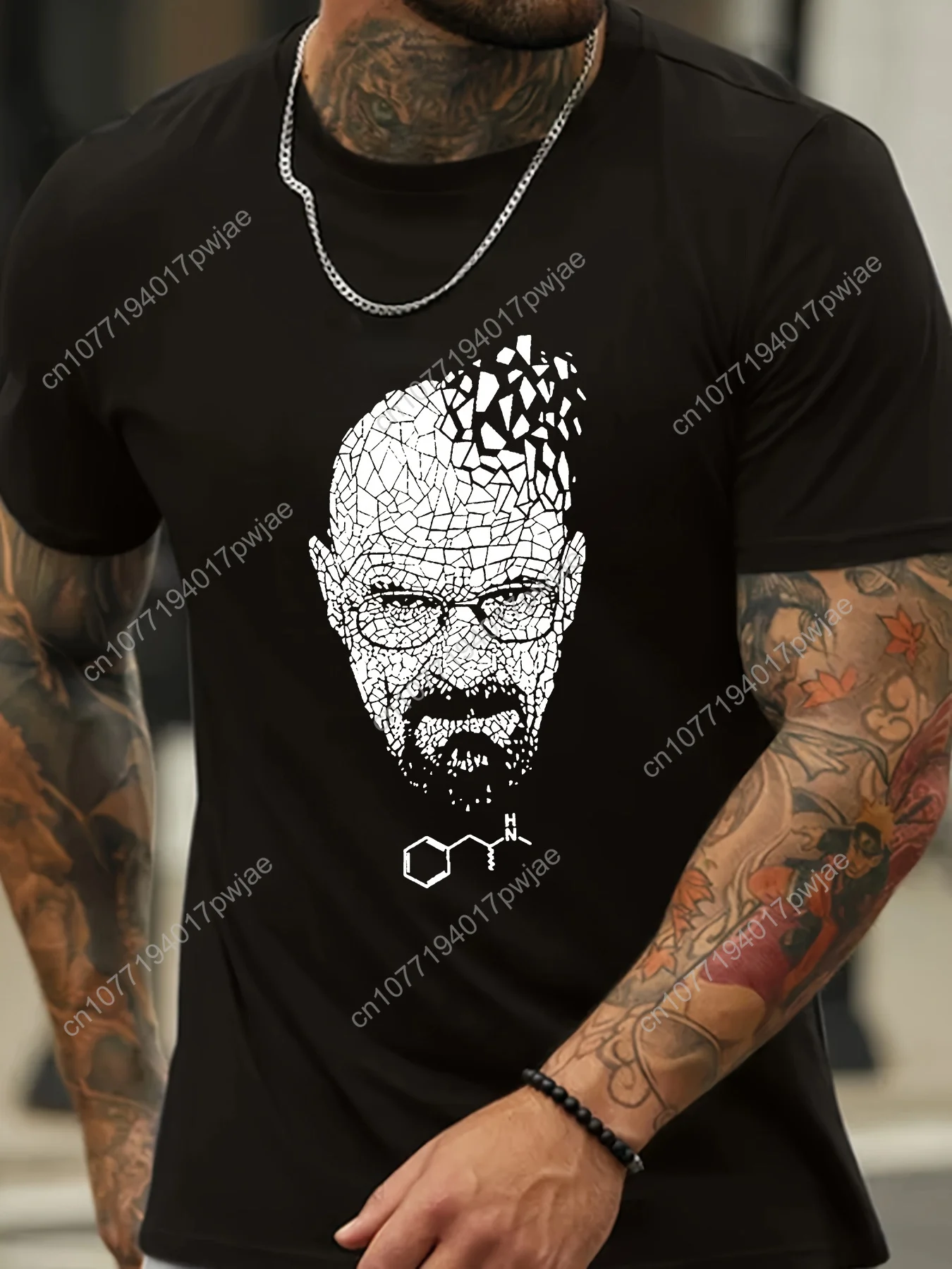 

Summer T-shirts for men Casual Short Sleeve Round Neck Tops