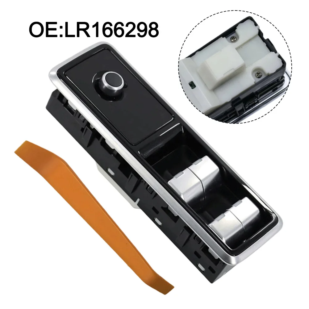 

Главный переключатель окна для Range Rover Sport 2018-2020 LR123006 LR166298, пластиковый металл, черный, с левым рулем, аксессуары для водителя