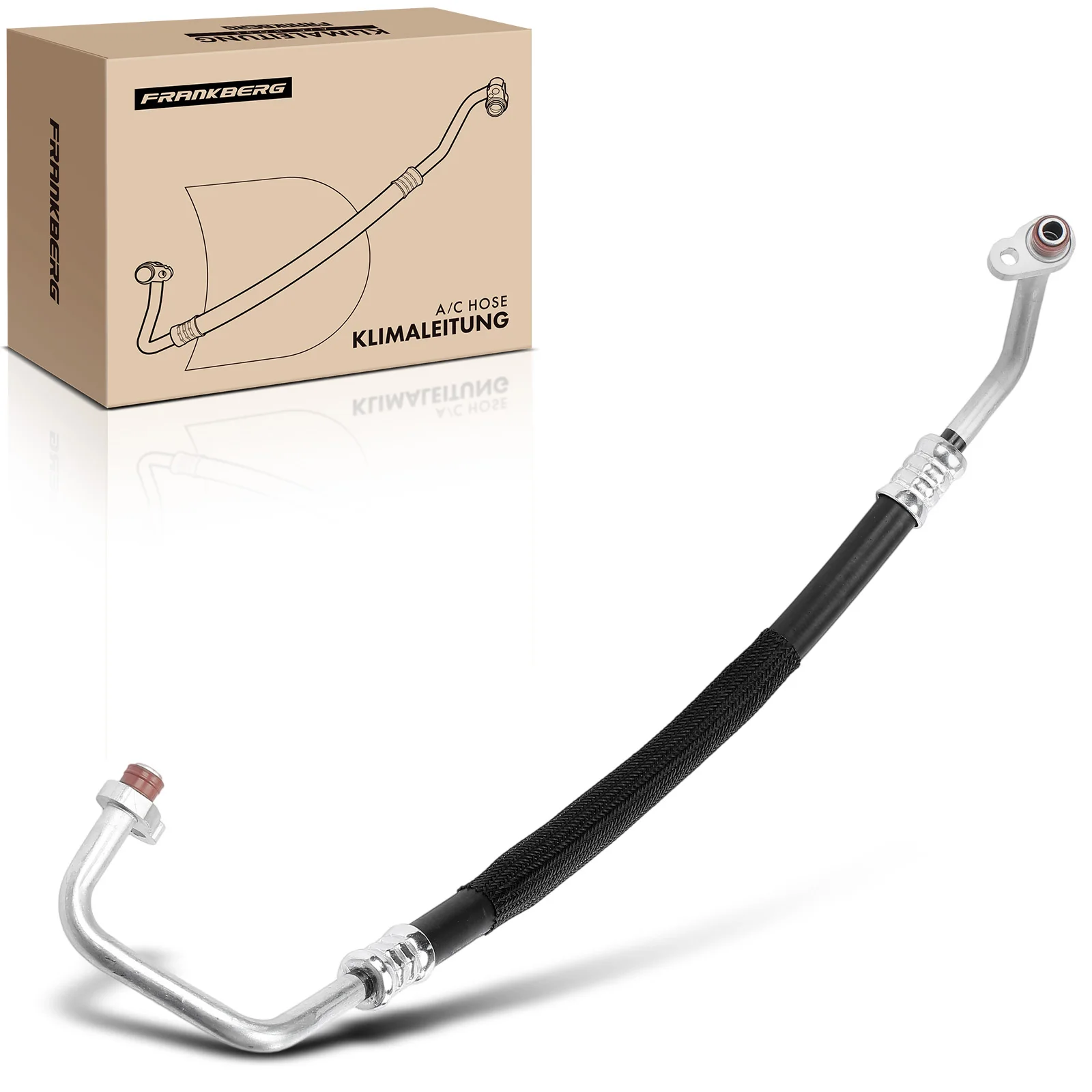Frankberg 1x hogedrukleiding airco voor Renault Megane II BM0/1 CM0/1 Scénic II JM0/1 8200280683 KTT160061