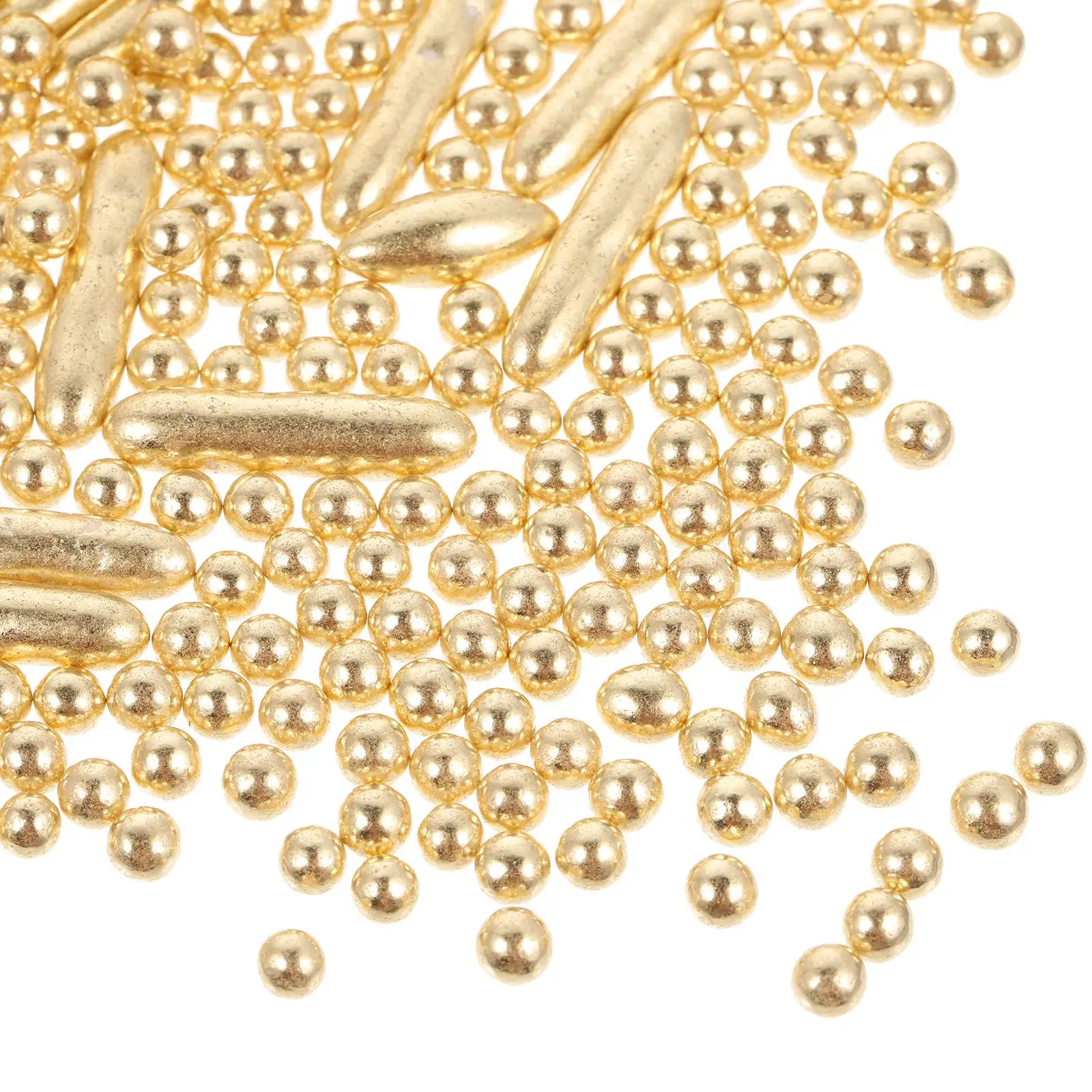 

Cake Decoration Golden Sprinkle Small Cupcake Donut Embellishments Reusable Cake Decorating Supplies nament