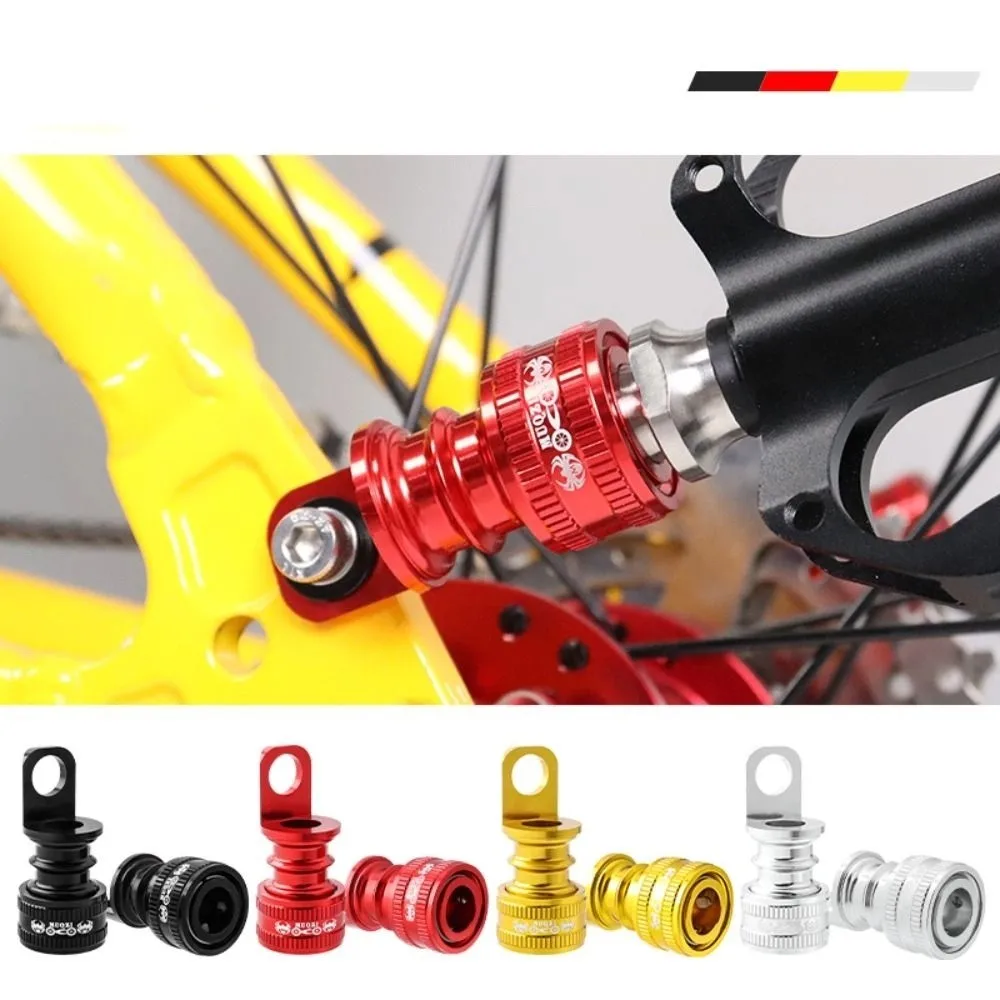 

Aluminum Alloy Quick Release Pedal Adapter Anti-rust Anti-corrosion Bicycle Frame Mounting Base QR Buckle Stable