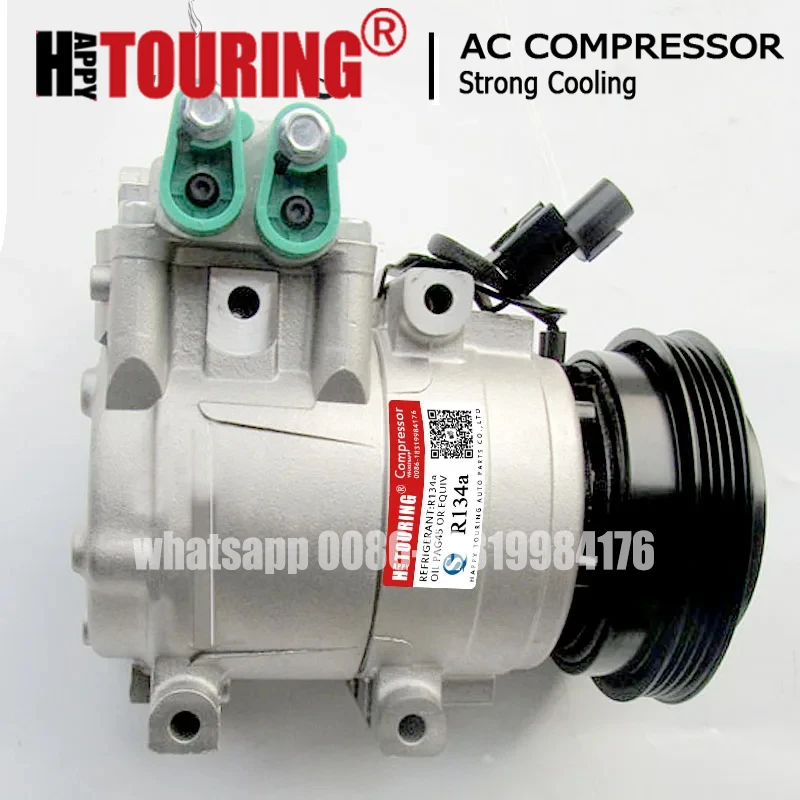 

Компрессор переменного тока HS15 для Hyundai Tiburon Coupe 2.0L 2003-2008 F500CD1AA03 977012E000 97701-2D100 977012C000 977012C100 97701-2C100