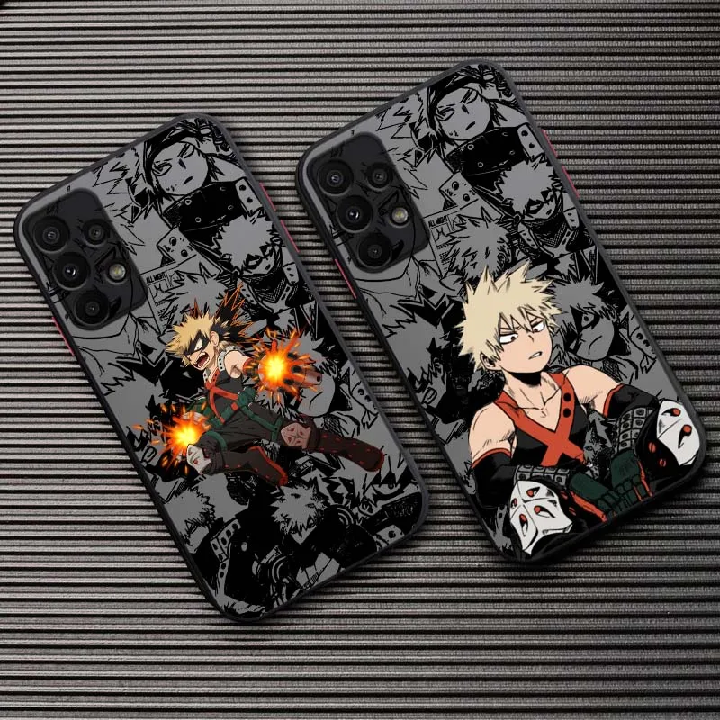 Anime Bakugo Katsuki For Samsung Galaxy A25 A24 A20 A16 A15 A14 A13 A12 A11 A17 A06 A05 A04 A23 A22 A21S Phone Case Cover