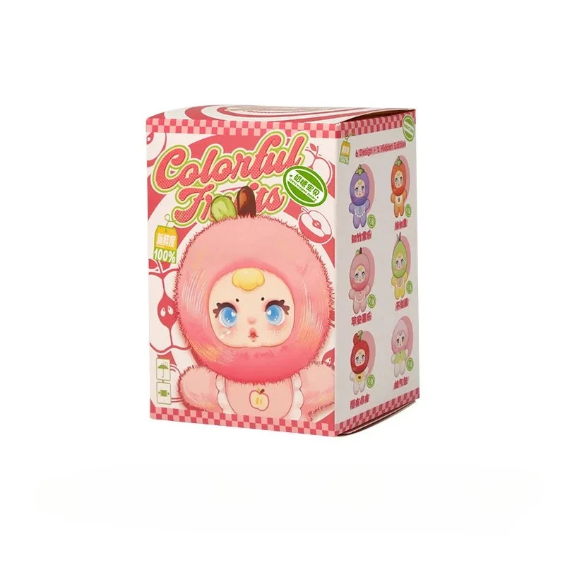 Nommi V3 Substitute 2025MM Candy Fruity Plush Toy Blind Box Creative Cute Desktop Decoration Trendy Vinyl Face Collectible