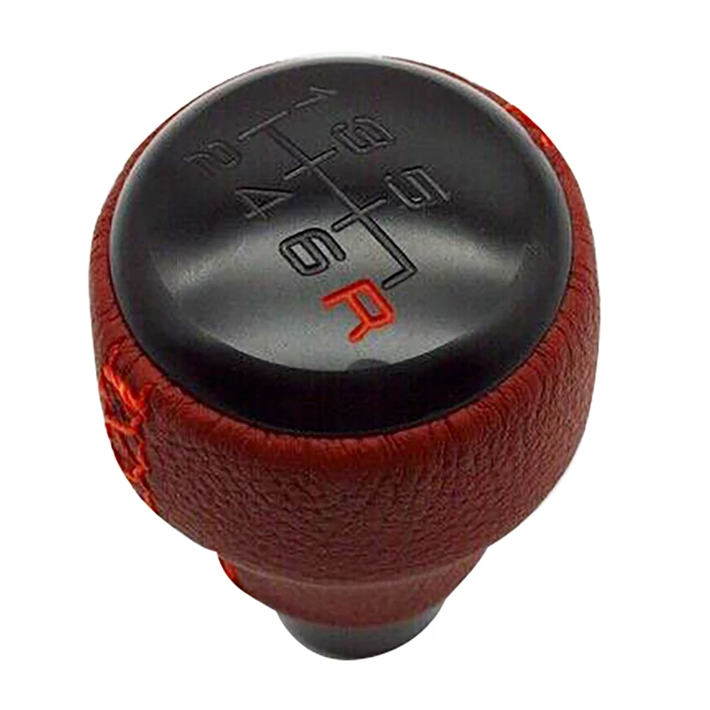 08U92TEA 6 Speed Gear Shift Knob Stick Ball Head Change Lever For Honda 2017-2021 Civic Type R Hatchback