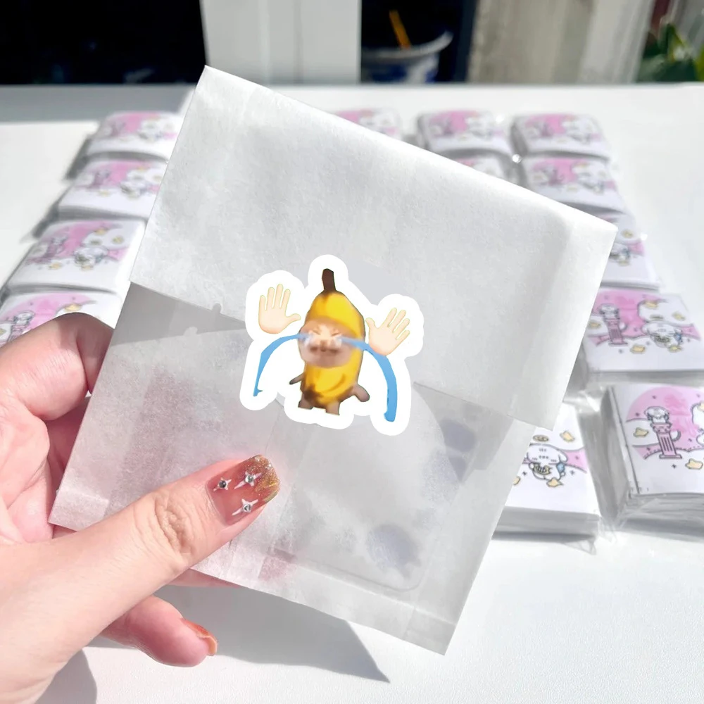 500 шт., милые мультяшные собаки, кошки, мем, граффити, уплотнительные наклейки, рулон, чехол для ноутбука, телефона, наклейка, декоративная этикетка, наградная наклейка, подарочная игрушка