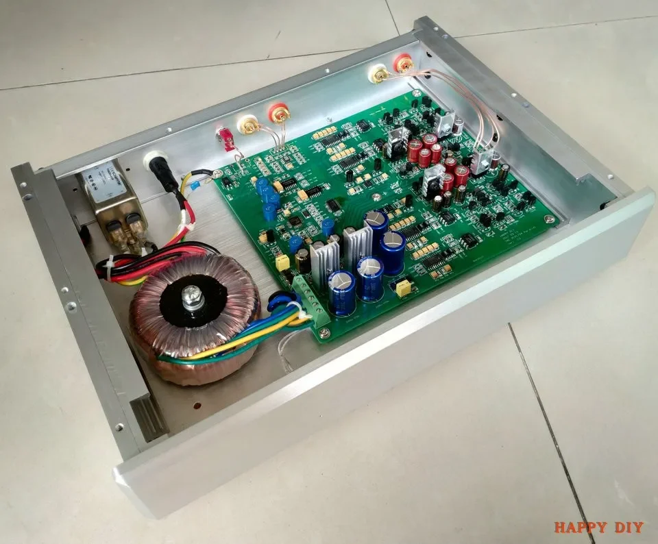 NEW  Full discrete component high-fidelity amp 2 pieces of PCM1704J in parallel, can push HD800 650 600 DT880 990 AK701 702