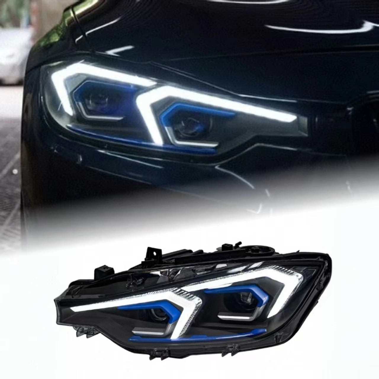 

Night Edition Headlight 2013-2018 Full LED Plug And Play Headlights For BMW 3 Series F30 F35