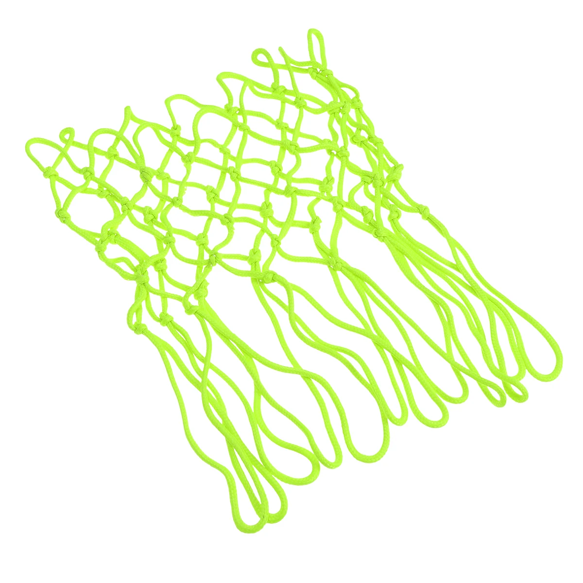 شبكة كرة سلة متوهجة في الظلام بحجم قياسي، لوحات خلفية مقاومة للطقس، نايلون خارجي يناسب الرياضات الليلية