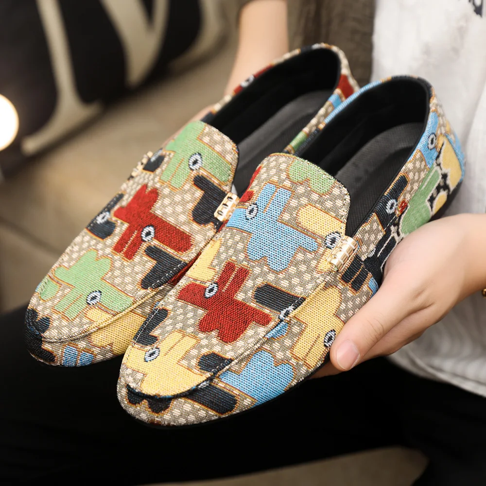 

MAEDEF Mens Loafers Slip On Loafers for Comfortable Lightweight Breathable Non Slip Casual Walking Shoes Soft Driving Moccasins