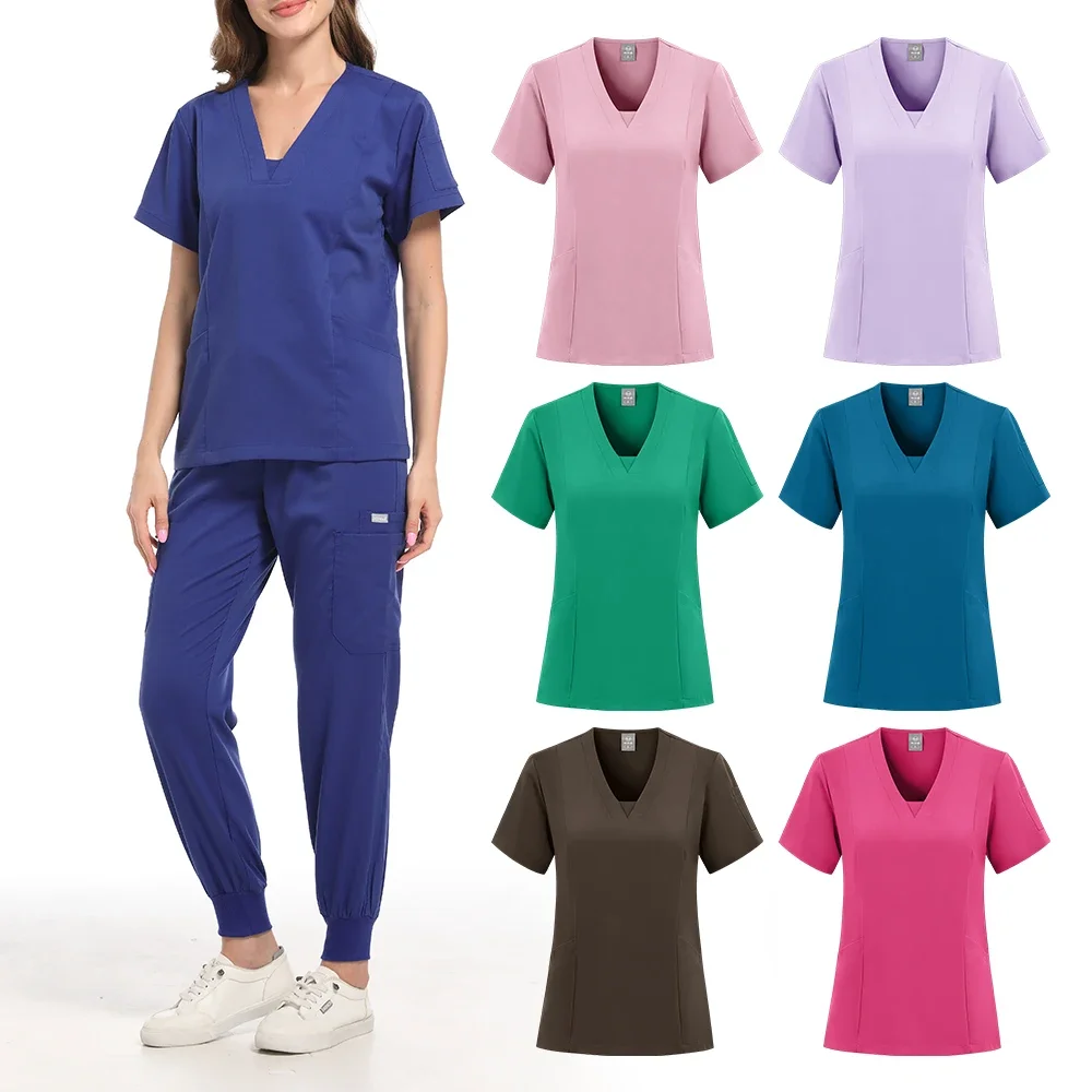 Wholesale Operating Room Medical Uniform Scrubs Hospital Working Scrubs Set Medical Supplies Nurse Dental Surgery Suit Workwear