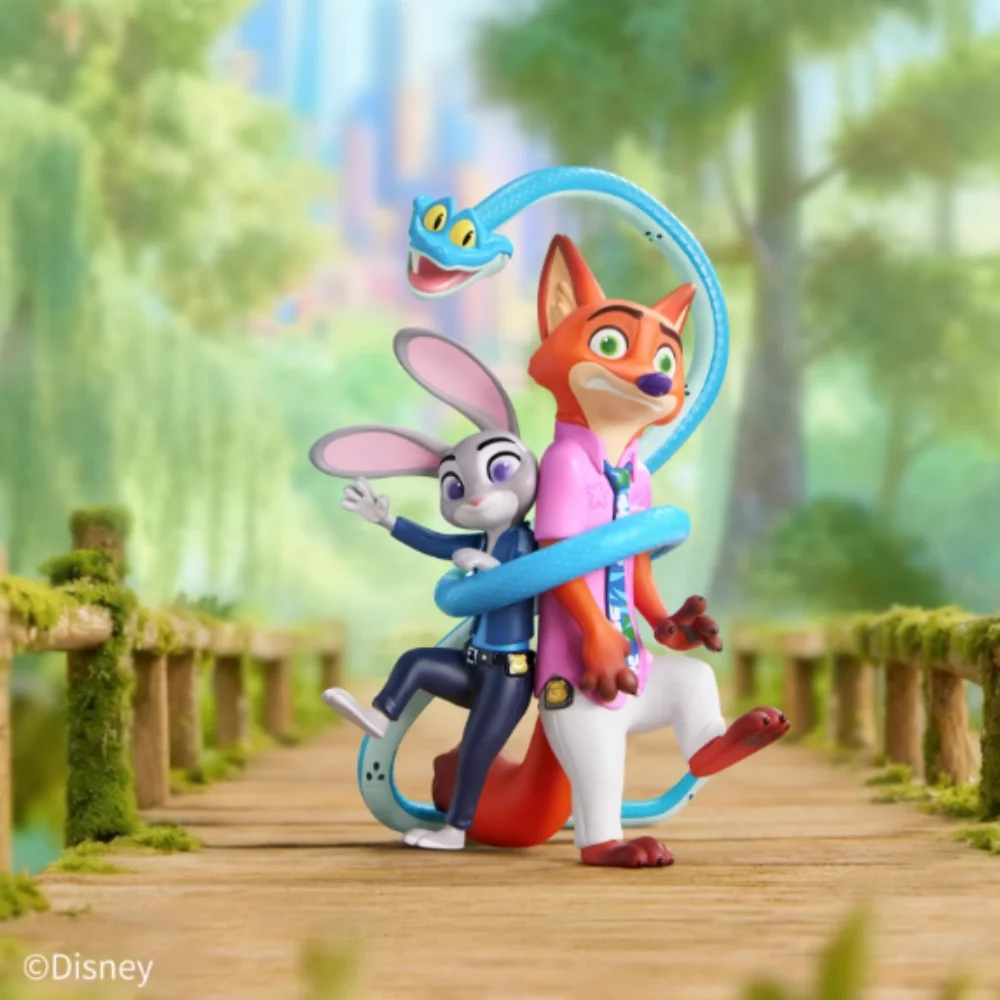 

Genuine Zootopia 2: New Journey Series Collectible Blind Box Cute Nick Judy Action Figure Collection Model Toy Gifts