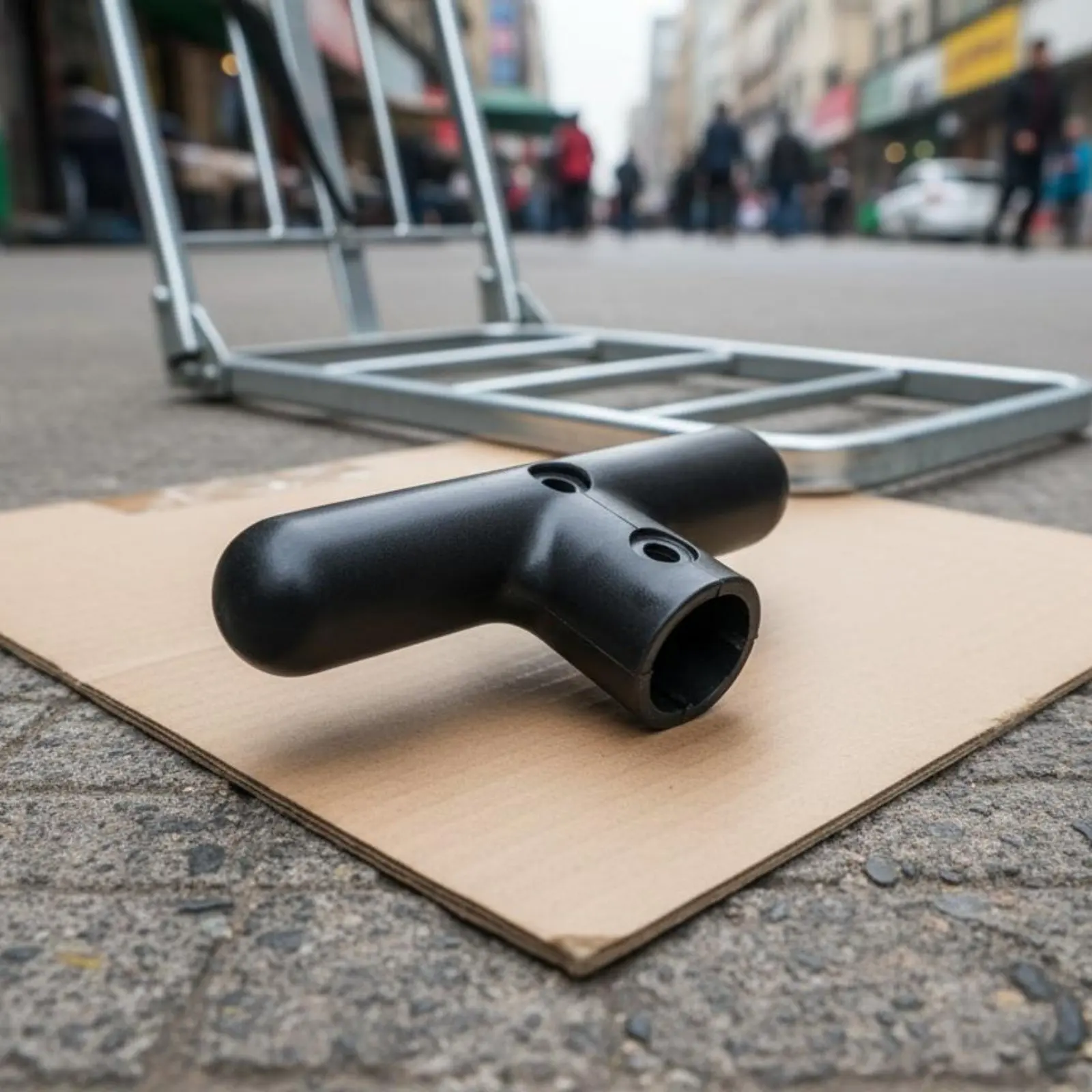 Obrázek 3: Plastový drawbar úchop náhrada díl vagonek dřít madlo pro kemping