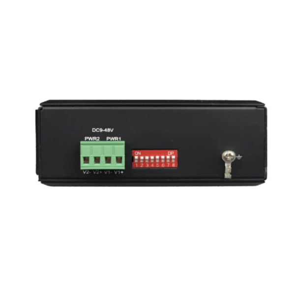 Ethernet Gigabit 8 ports sur rail DIN géré ERPS et commutateur industriel 4 1000M SFP