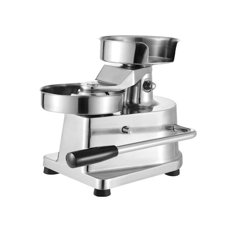 

Manual Hamburger Press Stainless Steel 100mm-150mm Burger Forming Patty Makers Multifunctional Round Meatloaf Machine