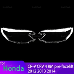 Head Lights Cover for Honda CR-V CRV 4 RM Pre-facelift 2012-2014 Transparent Housing Front Headlights Lens Shell Glass Lampcover