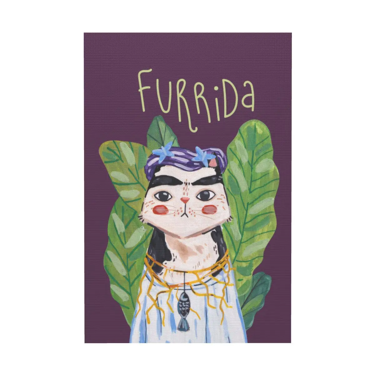 Arte da parede da lona do quarto, 16x24 polegadas, decoração do quarto