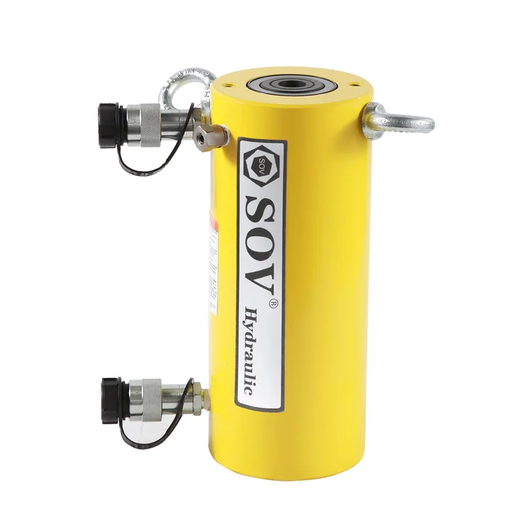Very Long Stroke Spring Return 200T Double Acting Hydraulic Cylinder Jack RR-2006 for Pushing&Lifting