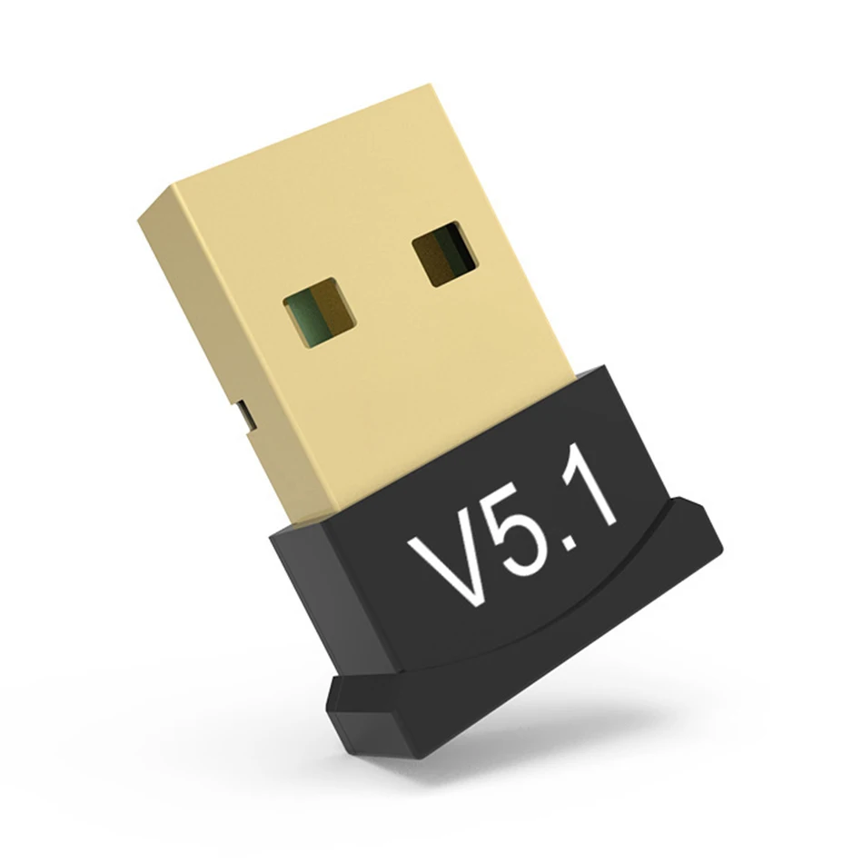 USB Bluetooth-Compatible 5.1 Adapter Transmitter Receiver Audio Dongle Wireless USB Adapter for PC Laptop