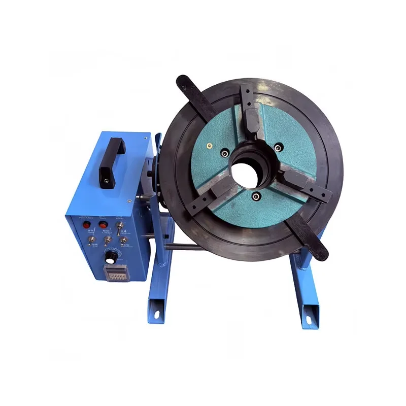 

Applicable to CNC Intelligent Welding Positioner HB-30 30kg Automatic Welding Turntable Hole Flange Circumferential Seam Cutting
