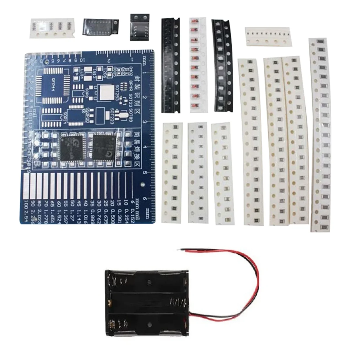 

Компонент SMD, Сварочная тренировочная доска, набор для самостоятельной сборки, тренировочная доска со светодиодной подсветкой