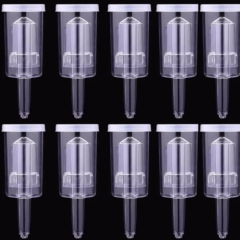 Luftschlösser für das Heimbrauen. Rückschlagventile in Lebensmittelqualität für die Gärung von Wein und Bier für die Konservierung von Sauerkraut und Obst