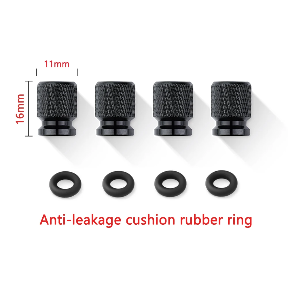 4PCS For Suzuki Jimny jb64 jb74 jb43 jb53 jb32 Accessories Car Wheel Tire Valve Caps Tyre Stem Covers Airdust Waterproof