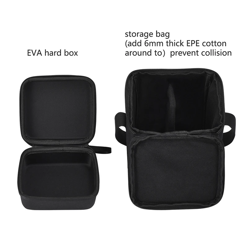 2-Piece Set Suitable For SOTO ST310 Outdoor Mini Stove Storage Box Portable Storage Bag Anti-Fall Box Durable Easy To Use