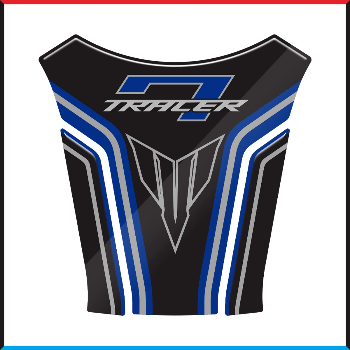 For YAMAHA Tracer 7 700 2020 2021 2022 2023 3D Motorcycle Tank Pad Sticker Protector Decal