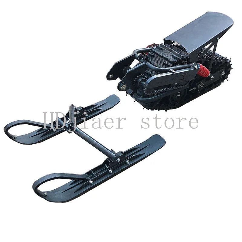 

Two wheeled mid to high level off-road motorcycle parts modified snow triangle track sled rubber wheel assembly
