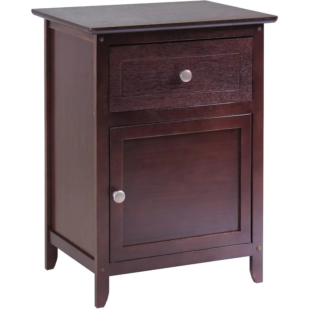 

Wood Eugene Accent Table, Walnut, FURNITURE